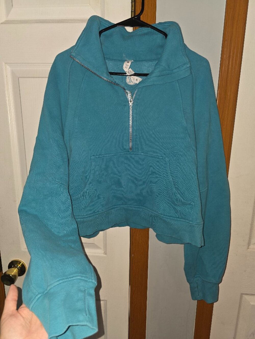 Lululemon Half zip scuba hoodie